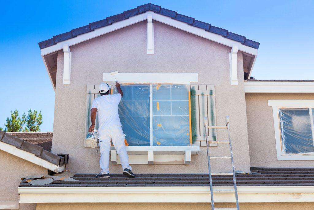 Exterior residential painting