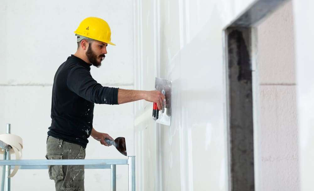 Plaster repair project in Chattanooga