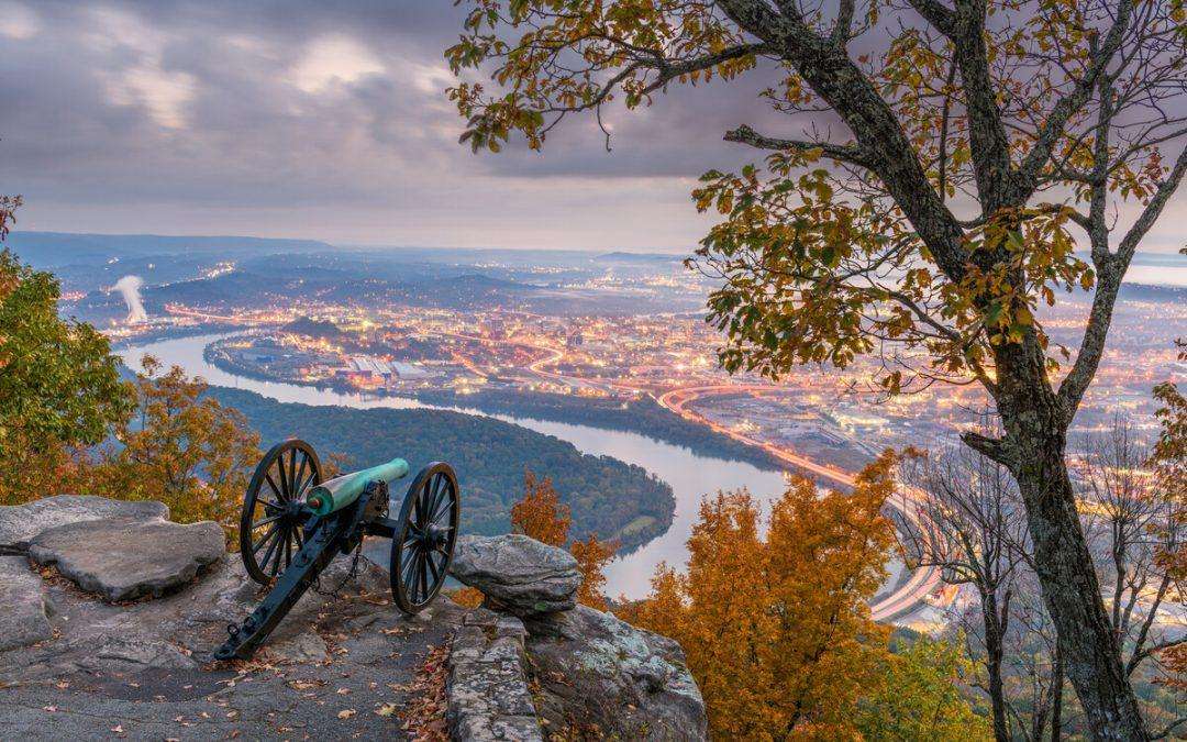 A view of Chattanooga we love to see as house painters on Lookout Mountain.